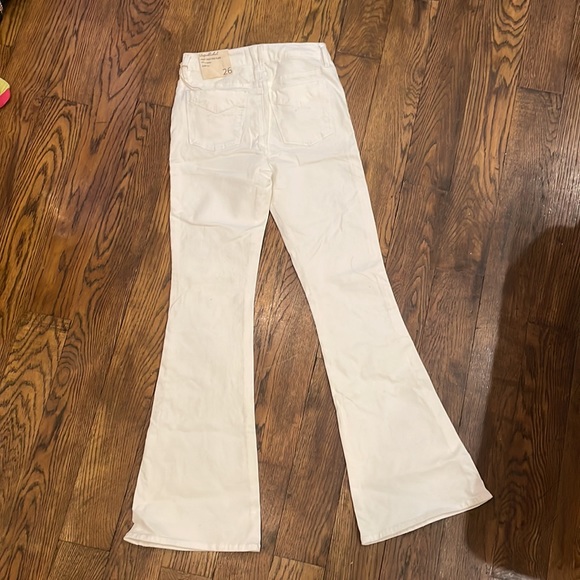 Unpublished (brand name) Janet High Rise Flare (style name) - White - Picture 2 of 4